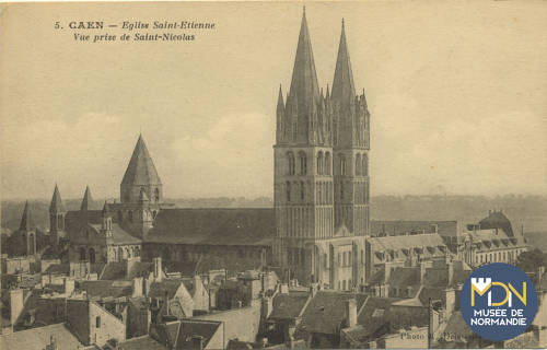 Cl_06_258_Caen-Eglise St Etienne-Vue prise de St Nicolas.jpg